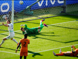 Foto: Babak Pertama Euro 2024,  Belanda 0-1 Austria