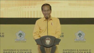 Hadiri Penutupan Munas Golkar, Jokowi: Saya Senang Golkar Terbuka Bagu Siapapun