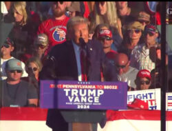 Kembali Kampanye di Pennsylvania, Donald Trump Ingatkan Percobaan Pembunuhan