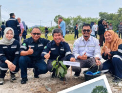PT Timah Kolaborasi dengan Pemda, Tanam 500 Pohon Buah untuk Peringati Bulan K3 Nasional