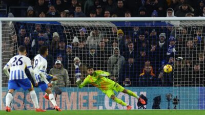 Arsenal Frustrasi Ditahan Imbang Brighton