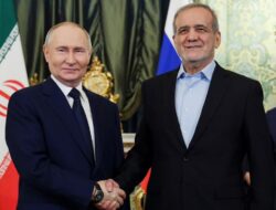 Rusia Waspadai Runtuhnya Rezim Iran, Khawatir Kehilangan Sekutu Strategis