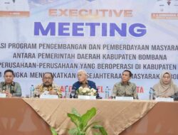 Mewakili Gubernur ASR, Sekda Sultra Buka Executive Meeting Peningkatan Kesejahteraan Masyarakat melalui PPM di Kabupaten Bombana