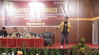 Rakor Komisi Informasi dan PPID se-Sultra 2025 Resmi Dibuka