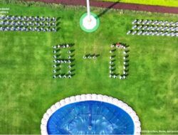 Paskibraka Bentuk Angka 80, Simbol Usia Kemerdekaan RI