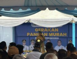 Mendagri dan Gubernur Sultra Resmi Buka Gerakan Pangan Murah di Kendari