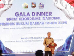 Gala Dinner Rakornas PHD 2025: Sultra Suguhkan Hangatnya Silaturahmi dan Budaya