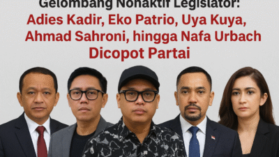 Gelombang Nonaktif Legislator: Partai Politik Copot Sejumlah Nama Beken dari Parlemen