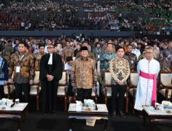 Di Natal Nasional 2025, Presiden Prabowo Tegaskan Indonesia Besar karena Persatuan