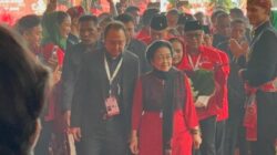 Megawati Hadiri HUT ke-53 dan Rakernas PDIP di Ancol, Disambut Antusias Kader