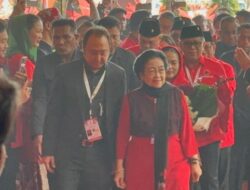 Megawati Hadiri HUT ke-53 dan Rakernas PDIP di Ancol, Disambut Antusias Kader