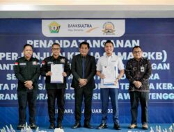 Perkuat Hubungan Industrial Harmonis, Manajemen dan Serikat Karyawan Bank Sultra Tandatangani PKB