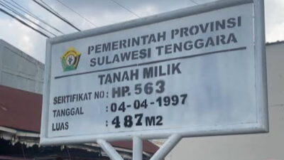 Pemprov Sultra Tegaskan Aset Daerah Wajib Dikembalikan