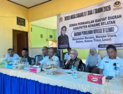 Reses di Moramo, Hj. Yuliyati Tampung Aspirasi Warga Bakutaru