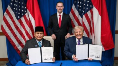 Prabowo dan Trump Teken Perjanjian Timbal Balik Bersejarah, Tonggak Baru Aliansi Ekonomi RI – AS