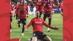 CA Osasuna Hentikan Laju Real Madrid, Menang Dramatis 2-1 di La Liga