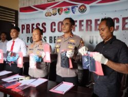 Satresnarkoba Polres Bengkulu Utara Ringkus Tiga Terduga Pengedar Sabu