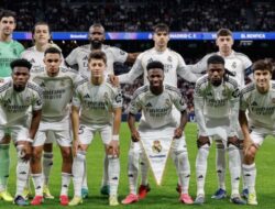Real Madrid Amankan Tiket 16 Besar, Tumbangkan Benfica dengan Agregat 3-1