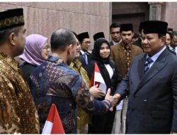 Kehangatan di Bulan Ramadan, Diaspora Indonesia Sambut Presiden Prabowo di Abu Dhabi
