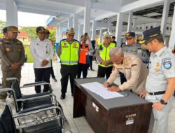 Perkuat Keselamatan Lebaran dan Layanan Disabilitas, Pemprov Sultra Pimpin Ramp Check di Terminal Baruga