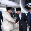 Presiden Prabowo Kembali ke Tanah Air