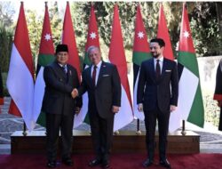 Presiden Prabowo Bertemu Raja Abdullah II di Istana Basman