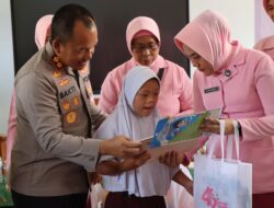 Kapolres Bengkulu Utara Tebar Kepedulian di SLB, Hadirkan Semangat untuk Anak Berkebutuhan Khusus