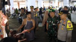 Sinergi TNI–Polri Jaga Pasar Jelang Lebaran, Keamanan dan Harga Sembako Dipastikan Stabil
