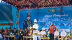 Gubernur Sultra Tekankan Sinergi dan Pembangunan Berkelanjutan di HUT ke-66 Konawe