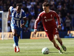 Brighton Lumpuhkan Liverpool 2-1