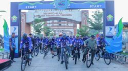 Gubernur Sultra Pimpin Fun Bike, Aksi Flying Board, dan Buka Festival Kuliner di Pulau Bokori