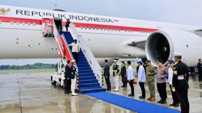 Rampungkan Rangkaian Diplomasi Strategis di Eropa, Presiden Prabowo Tiba di Tanah Air,