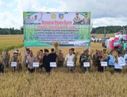 Panen Raya IP 200 di Konsel, Sultra Pacu Target 1 Juta Ton Gabah