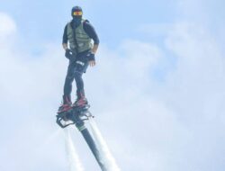 Gubernur Sultra Buka Festival Kuliner dan Atraksi Flying Board di Pulau Bokori