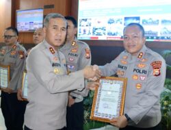 Kapolres Bengkulu Utara Terima Penghargaan Kapolda atas Capaian Program Ketahanan Pangan