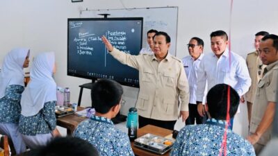 Presiden Prabowo Targetkan Perbaikan Ratusan Ribu Sekolah, Akselerasi Kebangkitan Pendidikan Nasional