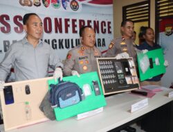 Empat Pengedar Sabu Diciduk, Polres Bengkulu Utara Sita 17 Gram Narkotika