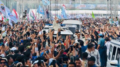 Suara Buruh Bergema di Monas: Apresiasi Atas Kehadiran Presiden Prabowo