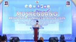 Gubernur Sultra Buka Musrenbang Regional Sulawesi 2026, Tekankan Hilirisasi dan Konektivitas untuk Kemajuan Sulawesi