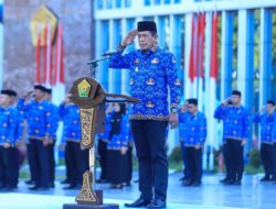 Wagub Sultra Beri Pesan Soal Tugas dan Kesadaran ASN di Upacara HKN