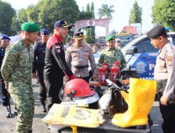 Polres Bengkulu Utara Siaga Tanggap Bencana, Gelar Pasukan dan Peralatan Antisipasi El-Nino dan Karhutla