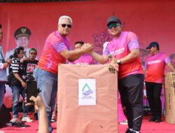 Polres Bengkulu Utara Amankan dan Ikuti Event “BerAsa Runniversary” di HUT ke-67 Bengkulu Utara,