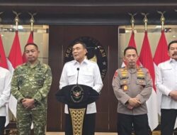 Pertama Kalinya, Menko Polkam Kumpulkan Panglima TNI-Kapolri-Jaksa Agung: Situasi Sangat Terndali